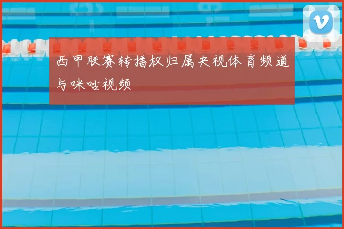 西甲联赛转播权归属央视体育频道与咪咕视频